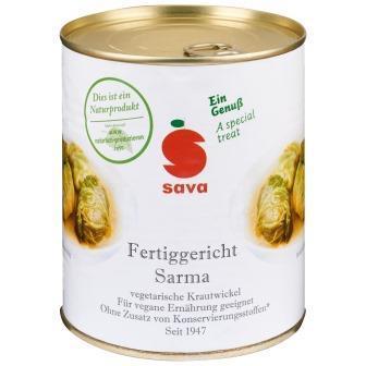SAVA - Sarma vegetarische Krautwickel - 850ml